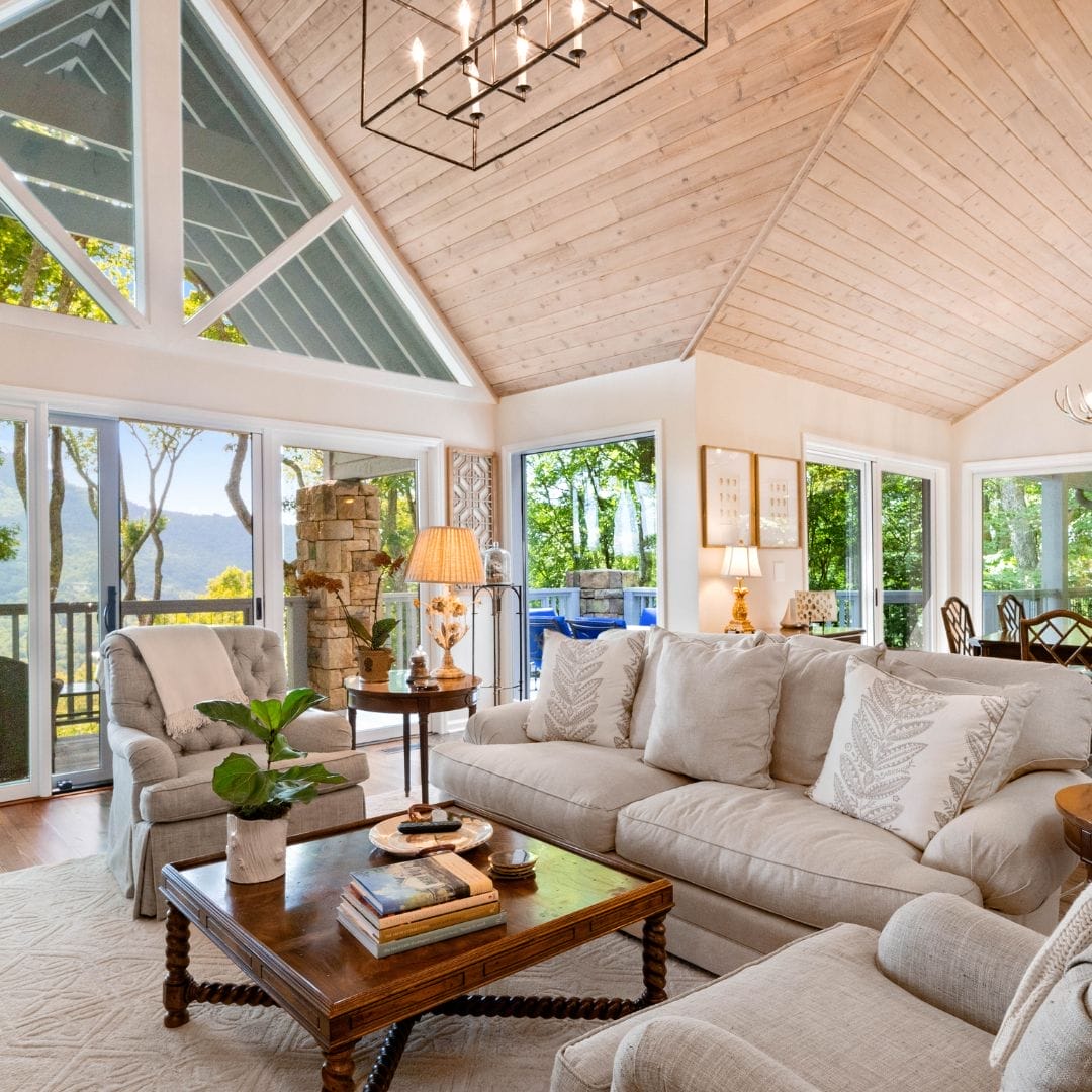 clean living room